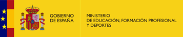 Web del Ministerio de Educación, Formación Profesional y Deportes